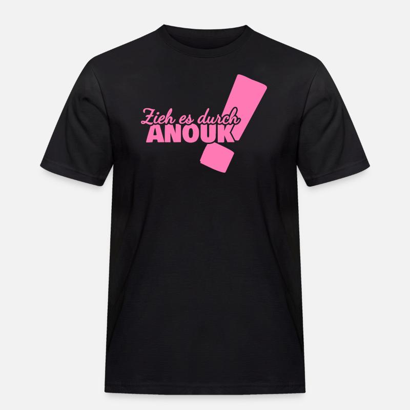 Anouk as a given name - Men's Workwear T-Shirt - black