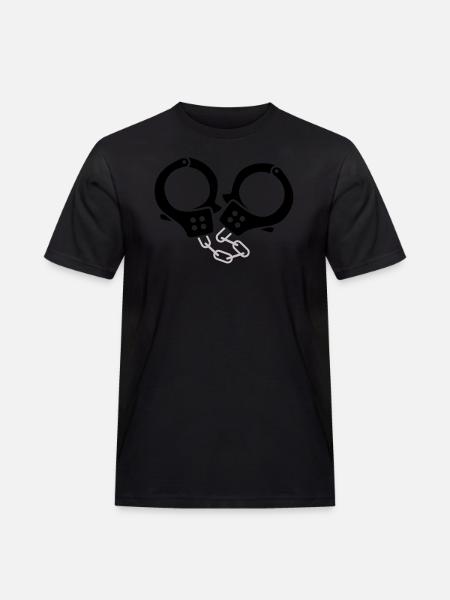 Handcuffs 2 - Men's Workwear T-Shirt - black