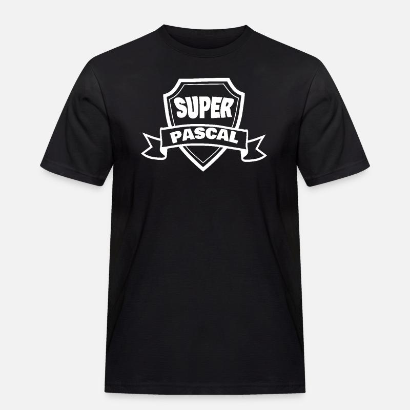 First name Pascal - Men's Workwear T-Shirt - black