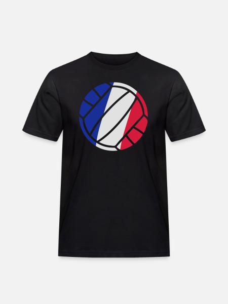 volleyball - Men's Workwear T-Shirt - black