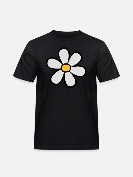 Daisies - Men's Workwear T-Shirt - black