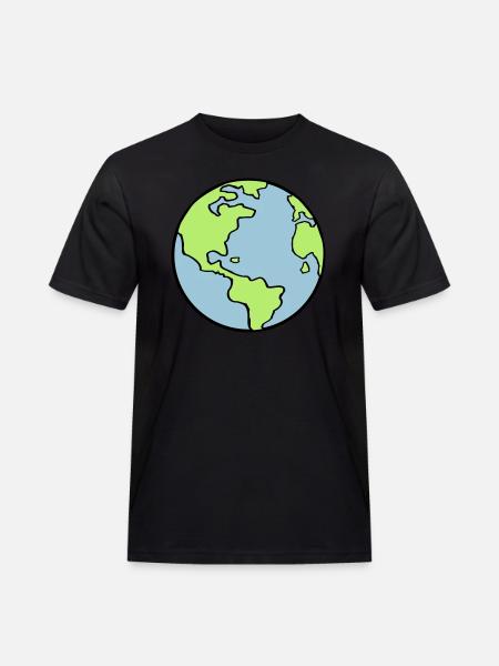 erde_002 - Men's Workwear T-Shirt - black