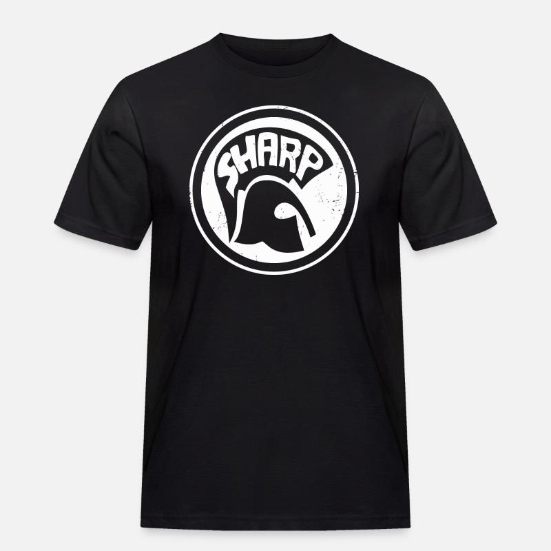 S.H.A.R.P - SHARP - Männer Workwear T-Shirt - Schwarz