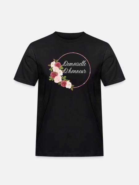 Demoiselle d'honneur - T-shirt Workwear homme - noir