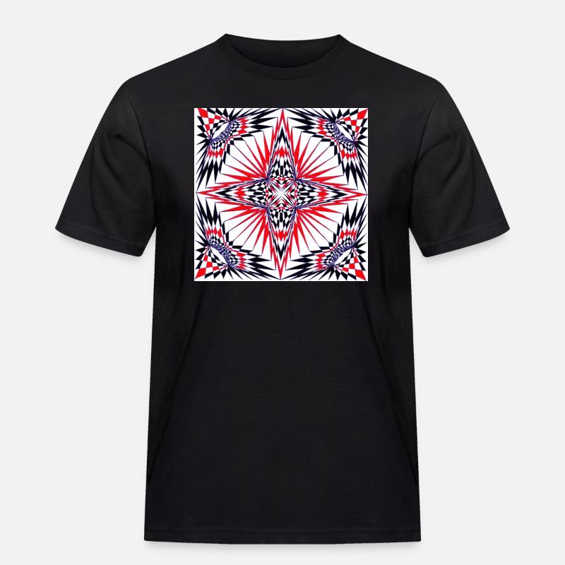 LMNArt - Männer Workwear T-Shirt - Schwarz