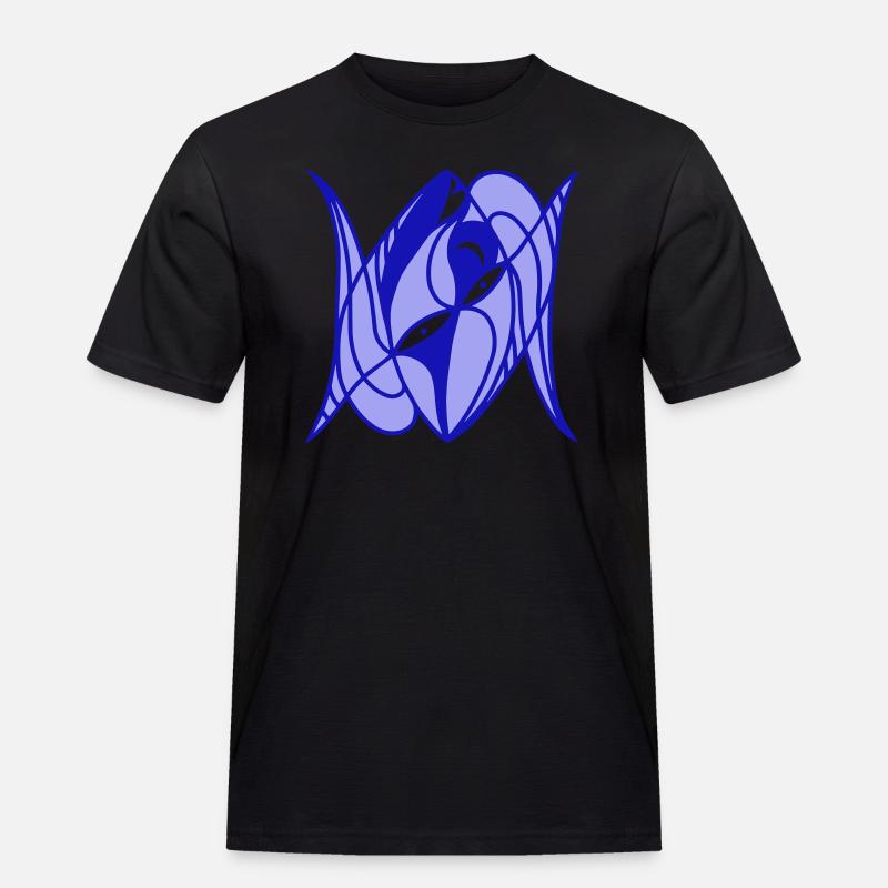 Metamorphose. Evolutionäre Verwandlung - Männer Workwear T-Shirt - Schwarz