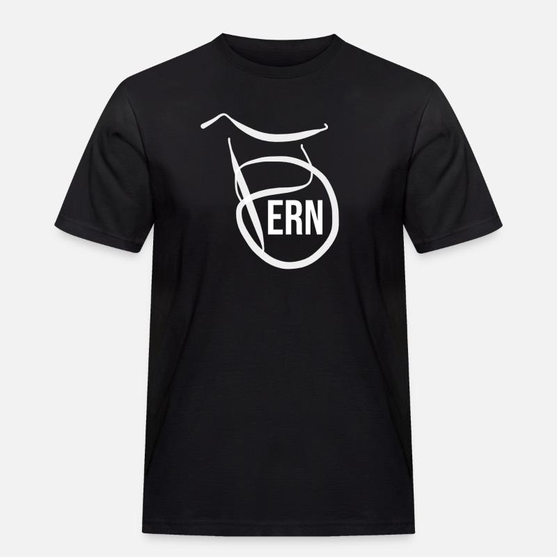 Bern T-Shirt Bern Pullover - Männer Workwear T-Shirt - Schwarz