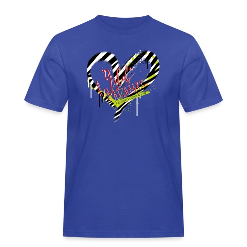 wild at heart - Männer Workwear T-Shirt