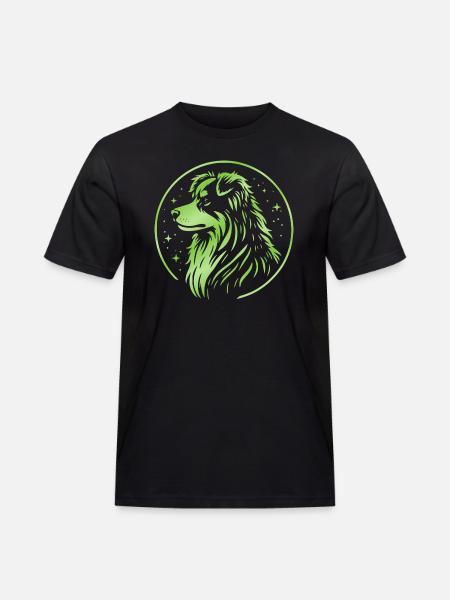 Dream dog Aussie green - Men's Workwear T-Shirt - black