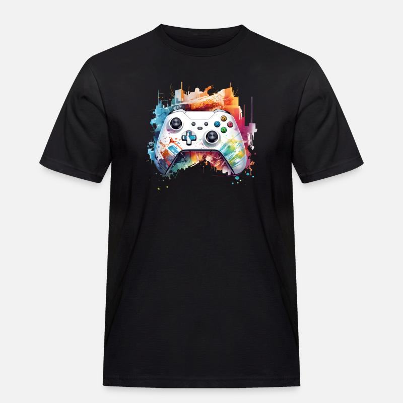 Master Controller - Einzigartiges Design! - Männer Workwear T-Shirt - Schwarz