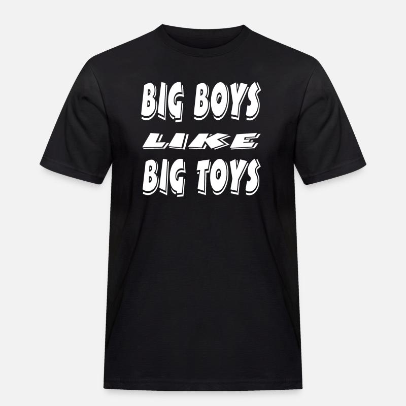 Traktor - Männer Workwear T-Shirt - Schwarz