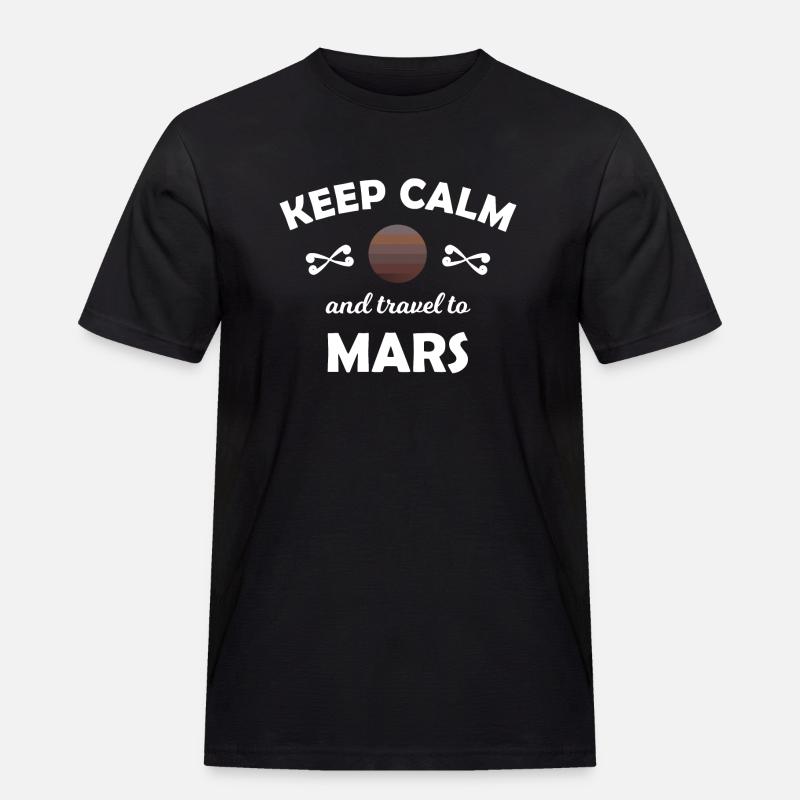 L’espace et les missions spatiales - T-shirt Workwear homme - noir