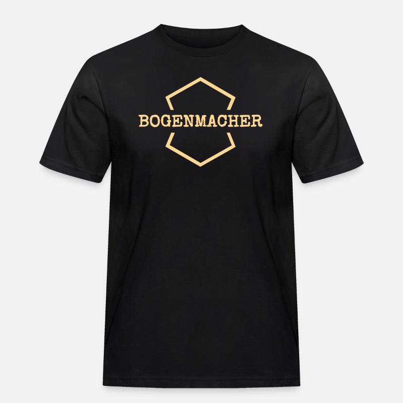 Work Bow Maker - Men's Workwear T-Shirt - black