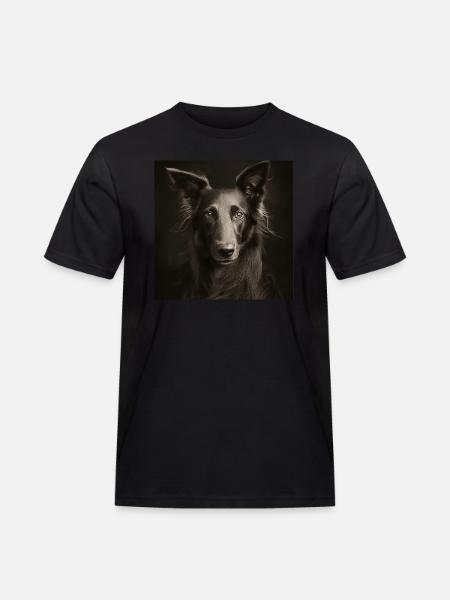 Black Animals - Cool dog - Men's Workwear T-Shirt - black