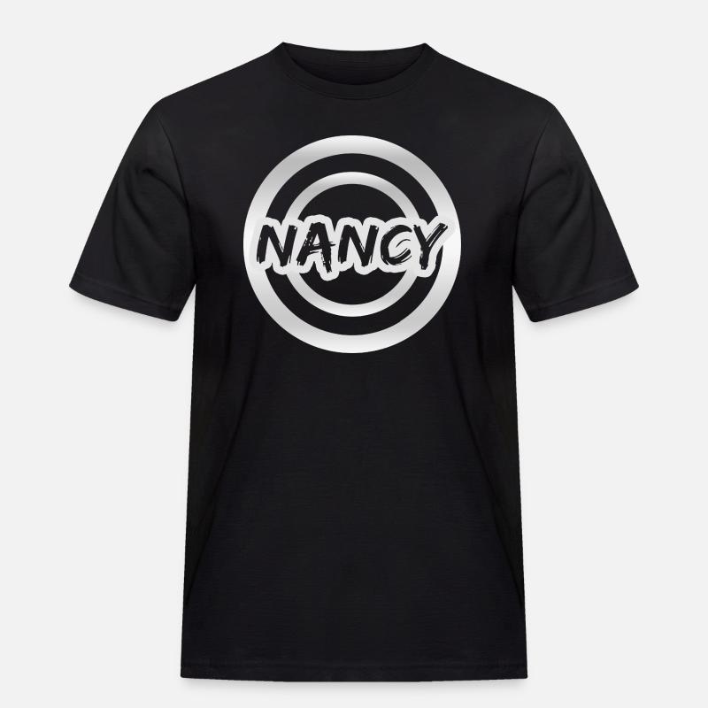 Geschenk Nancy - Männer Workwear T-Shirt - Schwarz