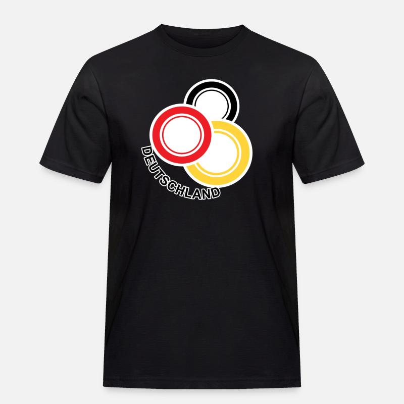 DL4 - Männer Workwear T-Shirt - Schwarz