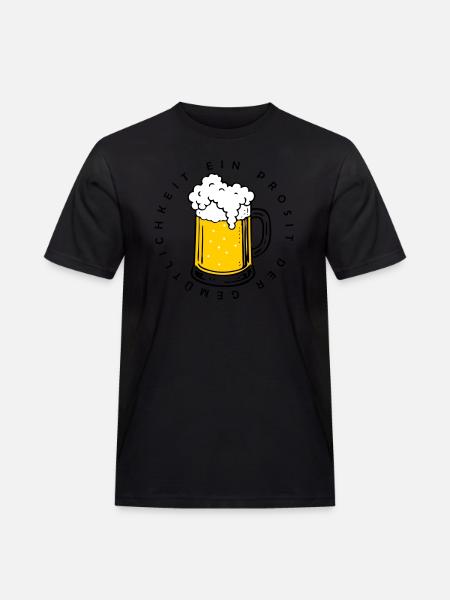 Ein Prosit der Gemütlichkeit - Men's Workwear T-Shirt - black