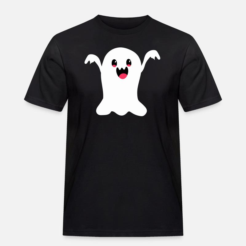 geist - Männer Workwear T-Shirt - Schwarz