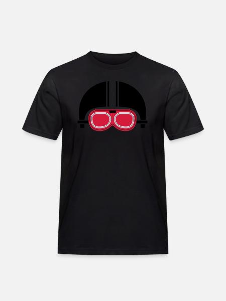 motorbike - Männer Workwear T-Shirt - Schwarz