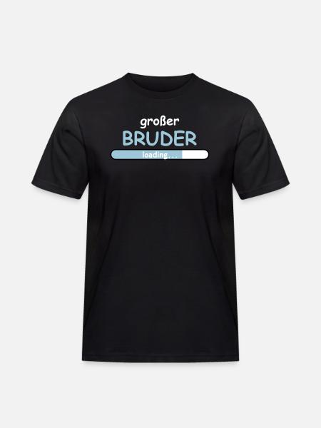 Großer Bruder - Männer Workwear T-Shirt - Schwarz