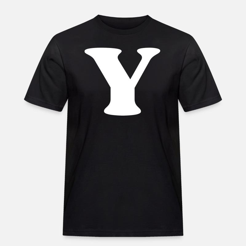 Ypsilon - Männer Workwear T-Shirt - Schwarz