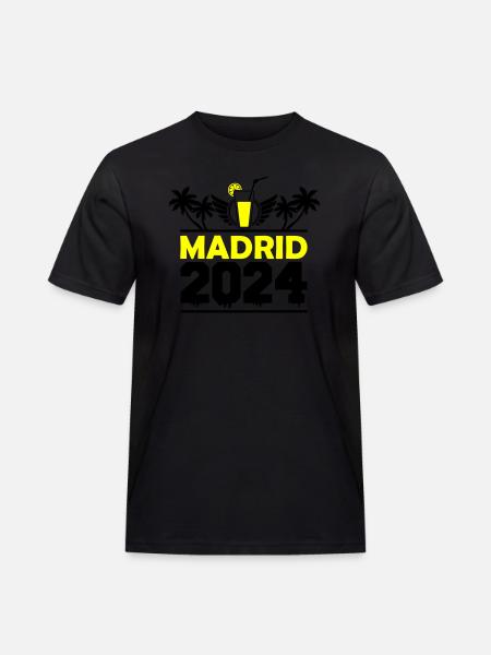 Madrid 2024 - T-shirt Workwear homme - noir