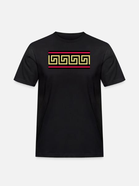 Clef Grèque - T-shirt Workwear homme - noir