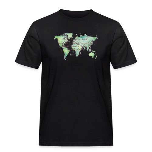 Land entdecken - Männer Workwear T-Shirt