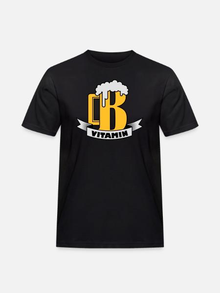 B vitamin - Men's Workwear T-Shirt - black