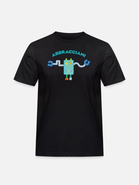 Hug me - Men's Workwear T-Shirt - black