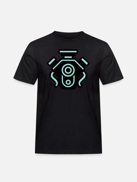 Engine Mechanic Tuning - Men's Workwear T-Shirt - black
