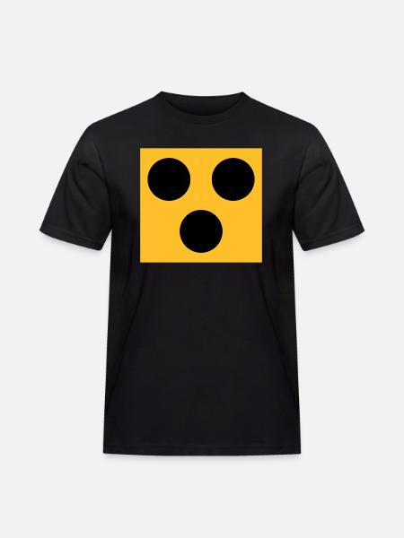 blind - Männer Workwear T-Shirt - Schwarz