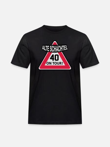 40 - Men's Workwear T-Shirt - black