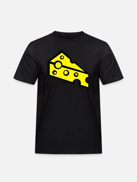 cheese_t2 - T-shirt Workwear homme - noir