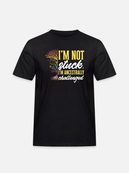 Genealogy Genealogy Genealogist - Men's Workwear T-Shirt - black