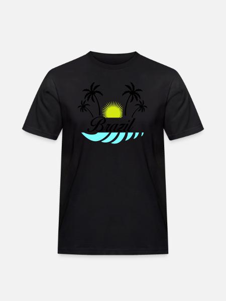 Brazil - Men's Workwear T-Shirt - black