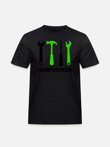 Tool Icons - Men's Workwear T-Shirt - black