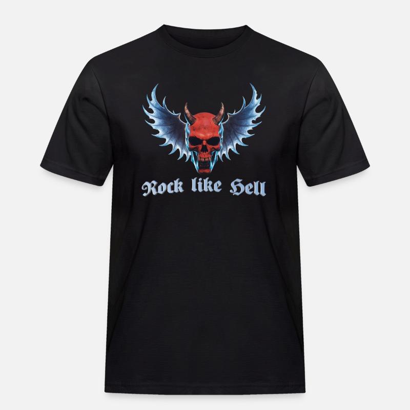 Wing Devil 2024 02 - Men's Workwear T-Shirt - black