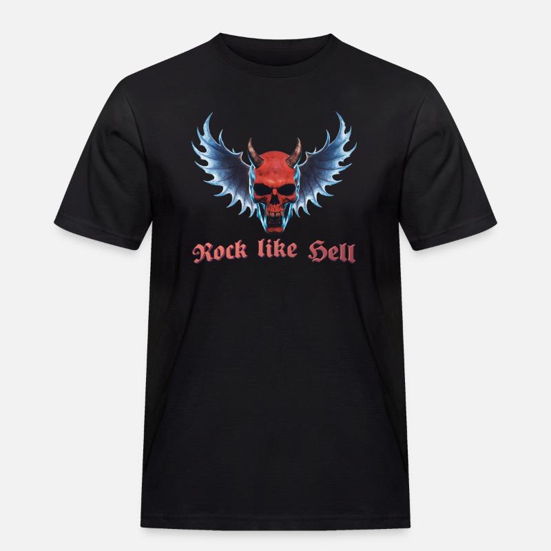 Wing Devil 2024 03 - Men's Workwear T-Shirt - black