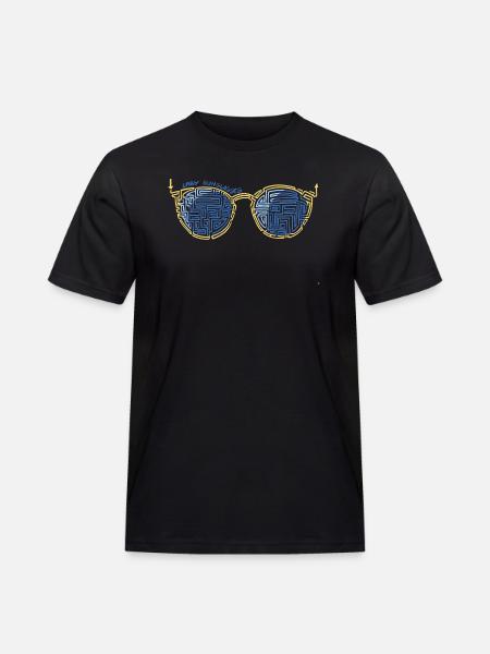 Laby Sunglasses 1 - Men's Workwear T-Shirt - black