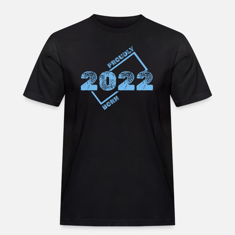 Geschenkidee 2022 - Männer Workwear T-Shirt - Schwarz