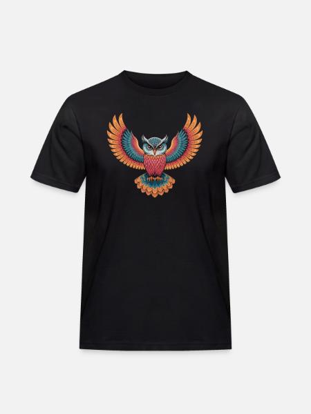Hibou - T-shirt Workwear homme - noir