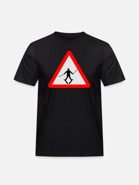 Ski - Men's Workwear T-Shirt - black