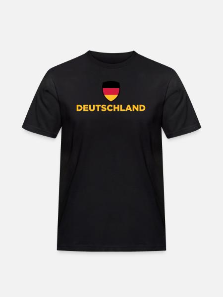 National Flag Of Germany - Men's Workwear T-Shirt - black