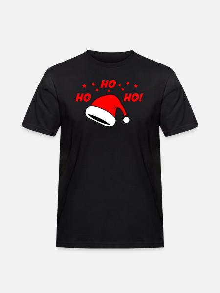 Christmas hat - Men's Workwear T-Shirt - black