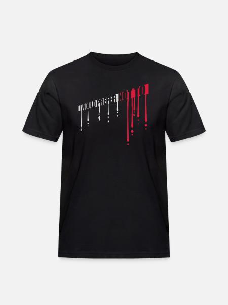 Je préfère ne pas - T-shirt Workwear homme - noir