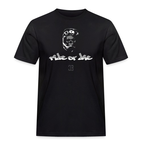 full face ride or die 3B Logo Edition - T-shirt Workwear homme