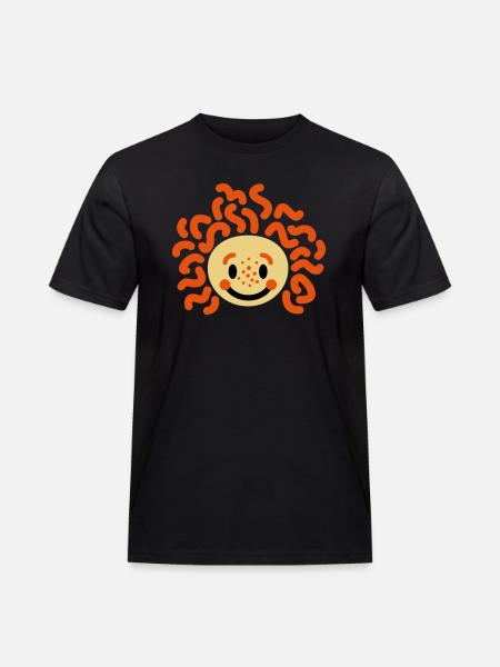 Child with freckles - Men's Workwear T-Shirt - black