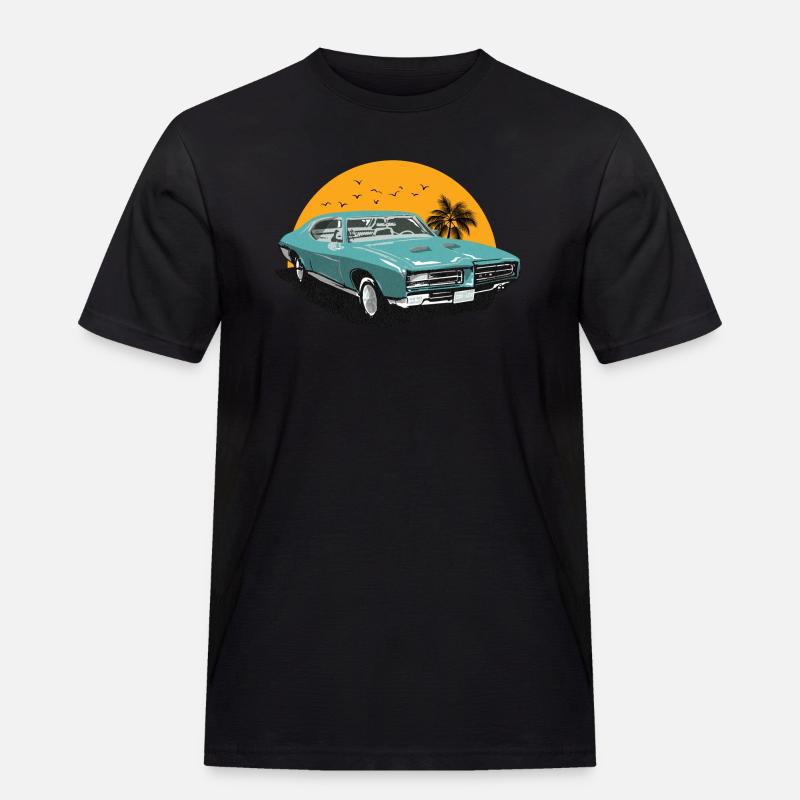 Oldtimer - Oldtimer - Männer Workwear T-Shirt - Schwarz