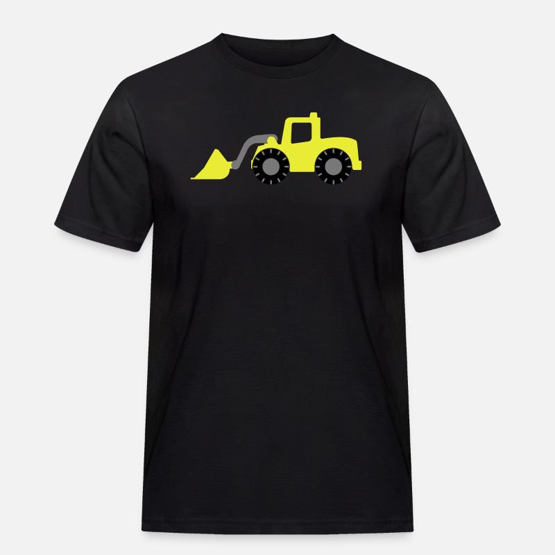 bagger - Männer Workwear T-Shirt - Schwarz